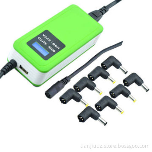 Best Universal 90W Auto Voltage Laptop Charger With USB 5V2A, LED Display